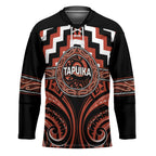 Aotearoa Tapuika Personalised Hockey Jersey Maori Iwi Poutama Puhoro Tattoo