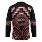 Aotearoa Tapuika Personalised Hockey Jersey Maori Iwi Poutama Puhoro Tattoo