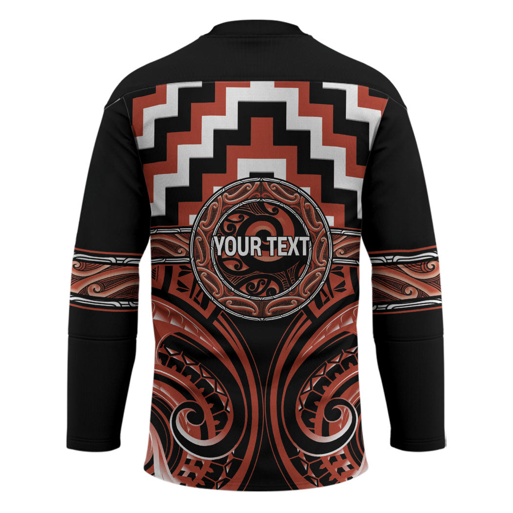 Aotearoa Tapuika Personalised Hockey Jersey Maori Iwi Poutama Puhoro Tattoo