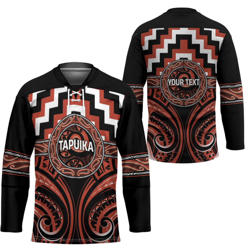 Aotearoa Tapuika Personalised Hockey Jersey Maori Iwi Poutama Puhoro Tattoo