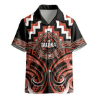 Aotearoa Tapuika Personalised Kid Hawaiian Shirt Maori Iwi Poutama Puhoro Tattoo