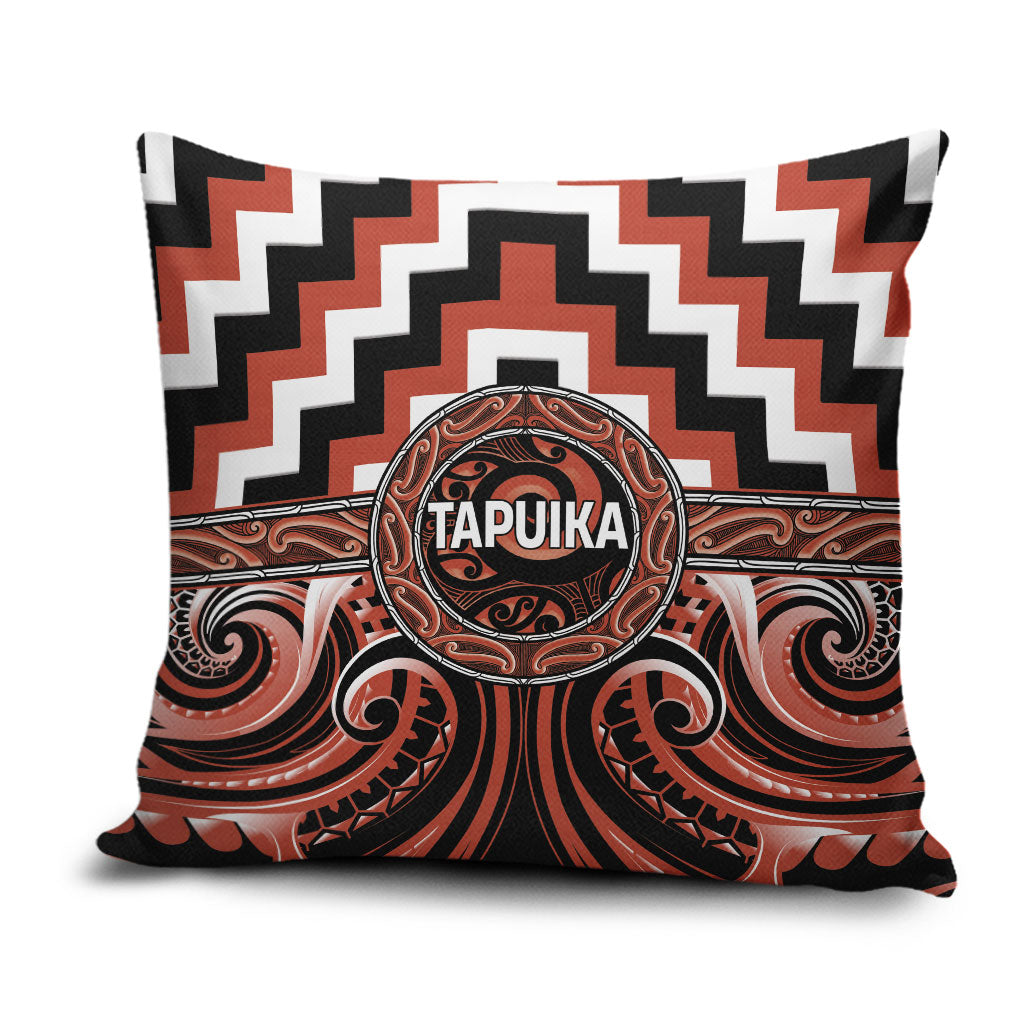 Aotearoa Tapuika Pillow Cover Maori Iwi Poutama Puhoro Tattoo