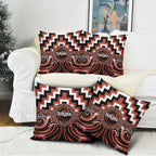 Aotearoa Tapuika Pillow Cover Maori Iwi Poutama Puhoro Tattoo