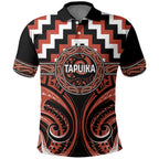 Aotearoa Tapuika Personalised Polo Shirt Maori Iwi Poutama Puhoro Tattoo
