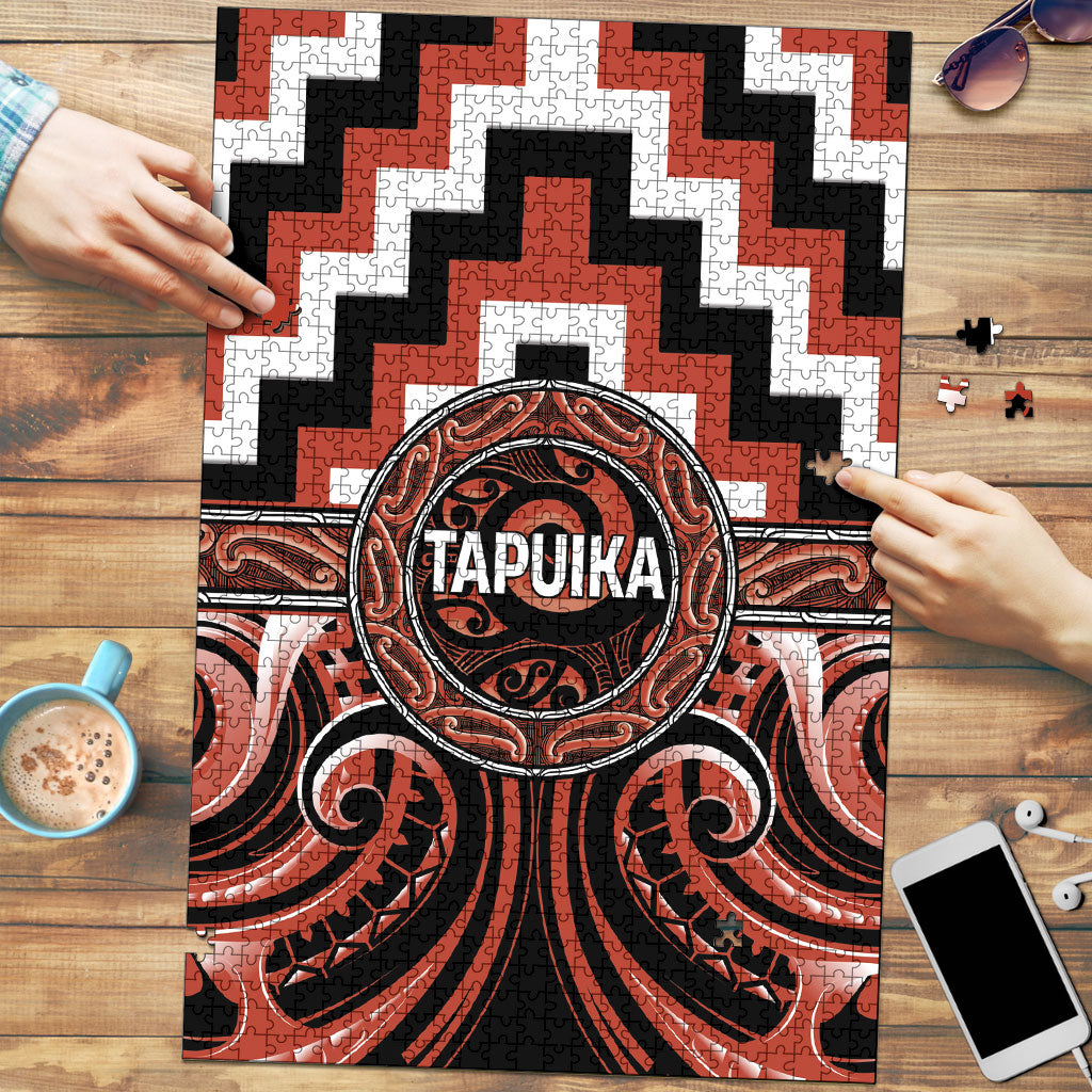 Aotearoa Tapuika Puzzle Maori Iwi Poutama Puhoro Tattoo