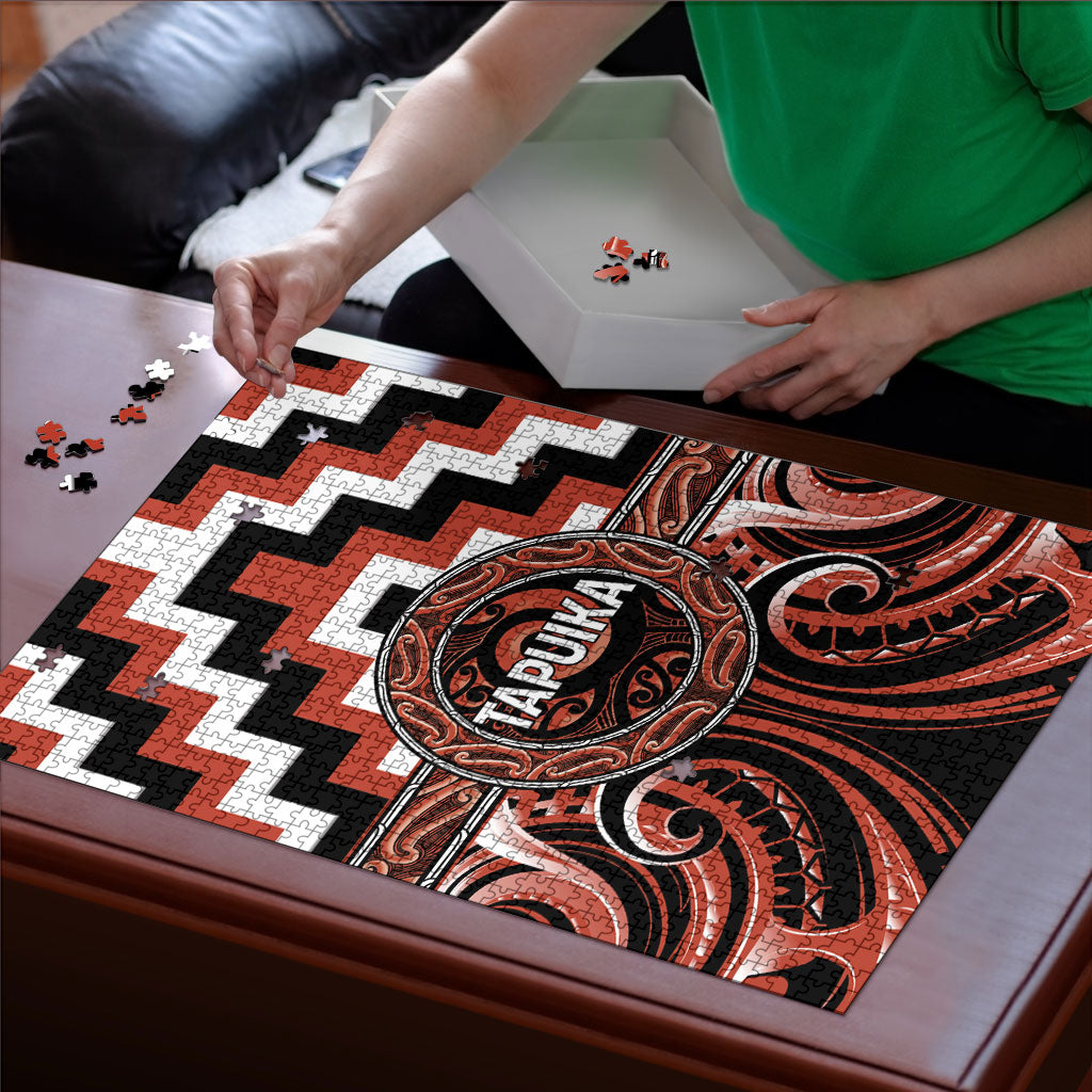 Aotearoa Tapuika Puzzle Maori Iwi Poutama Puhoro Tattoo