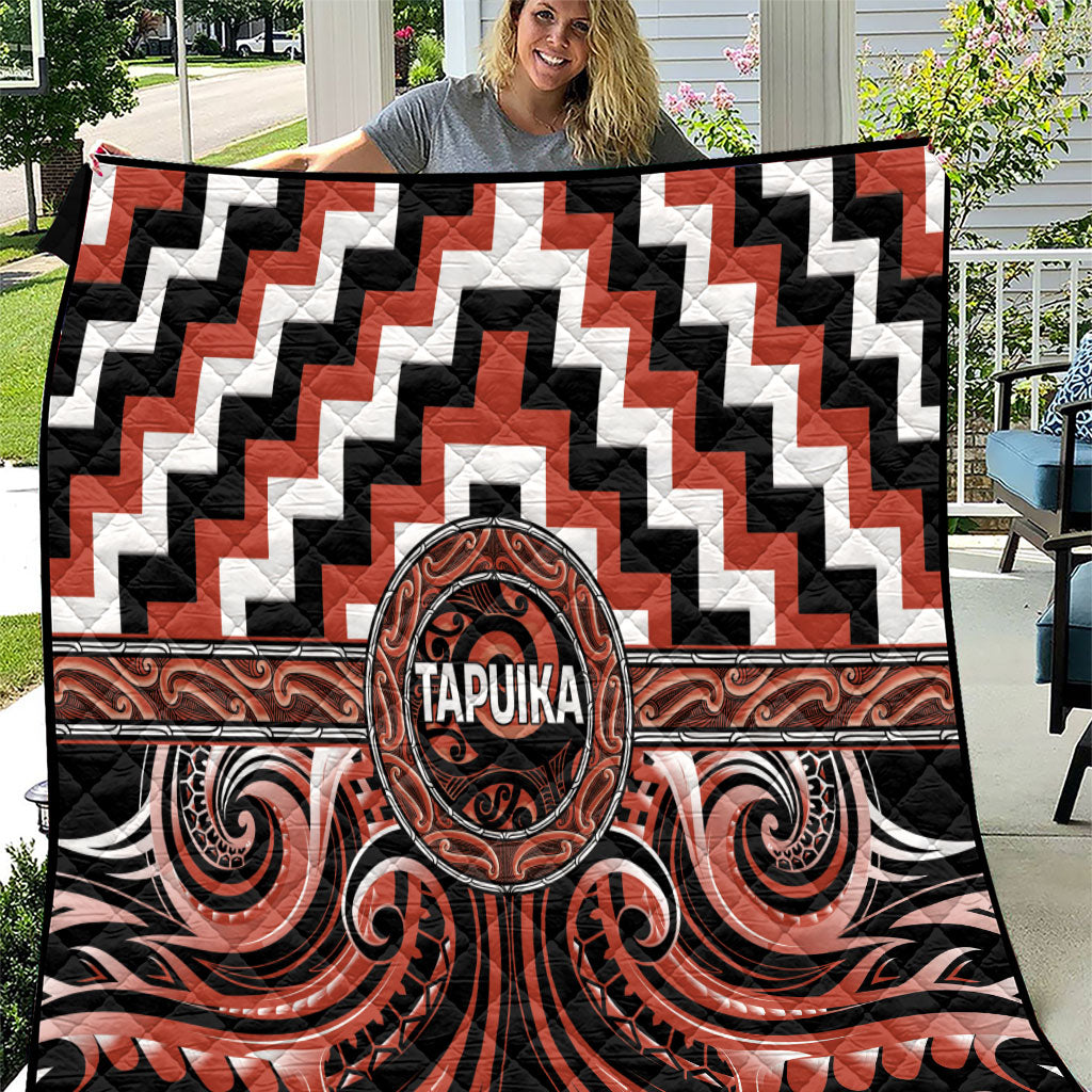 Aotearoa Tapuika Quilt Maori Iwi Poutama Puhoro Tattoo