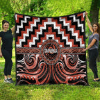Aotearoa Tapuika Quilt Maori Iwi Poutama Puhoro Tattoo