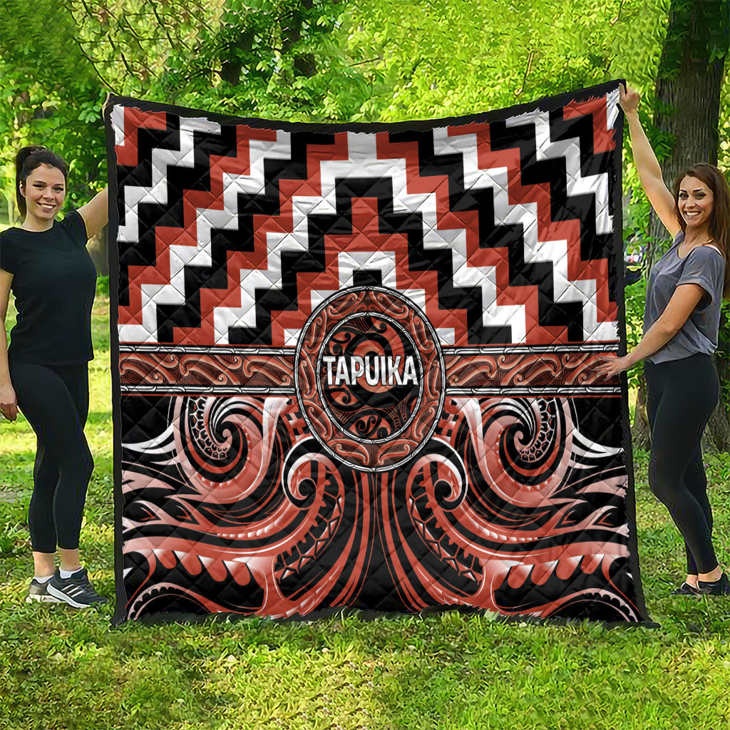 Aotearoa Tapuika Quilt Maori Iwi Poutama Puhoro Tattoo