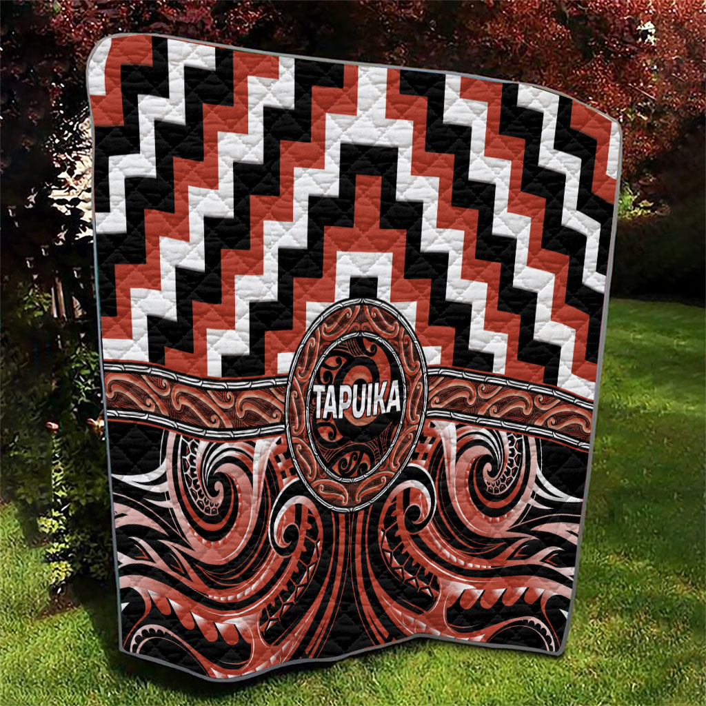 Aotearoa Tapuika Quilt Maori Iwi Poutama Puhoro Tattoo