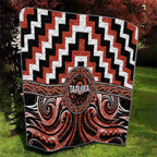 Aotearoa Tapuika Quilt Maori Iwi Poutama Puhoro Tattoo