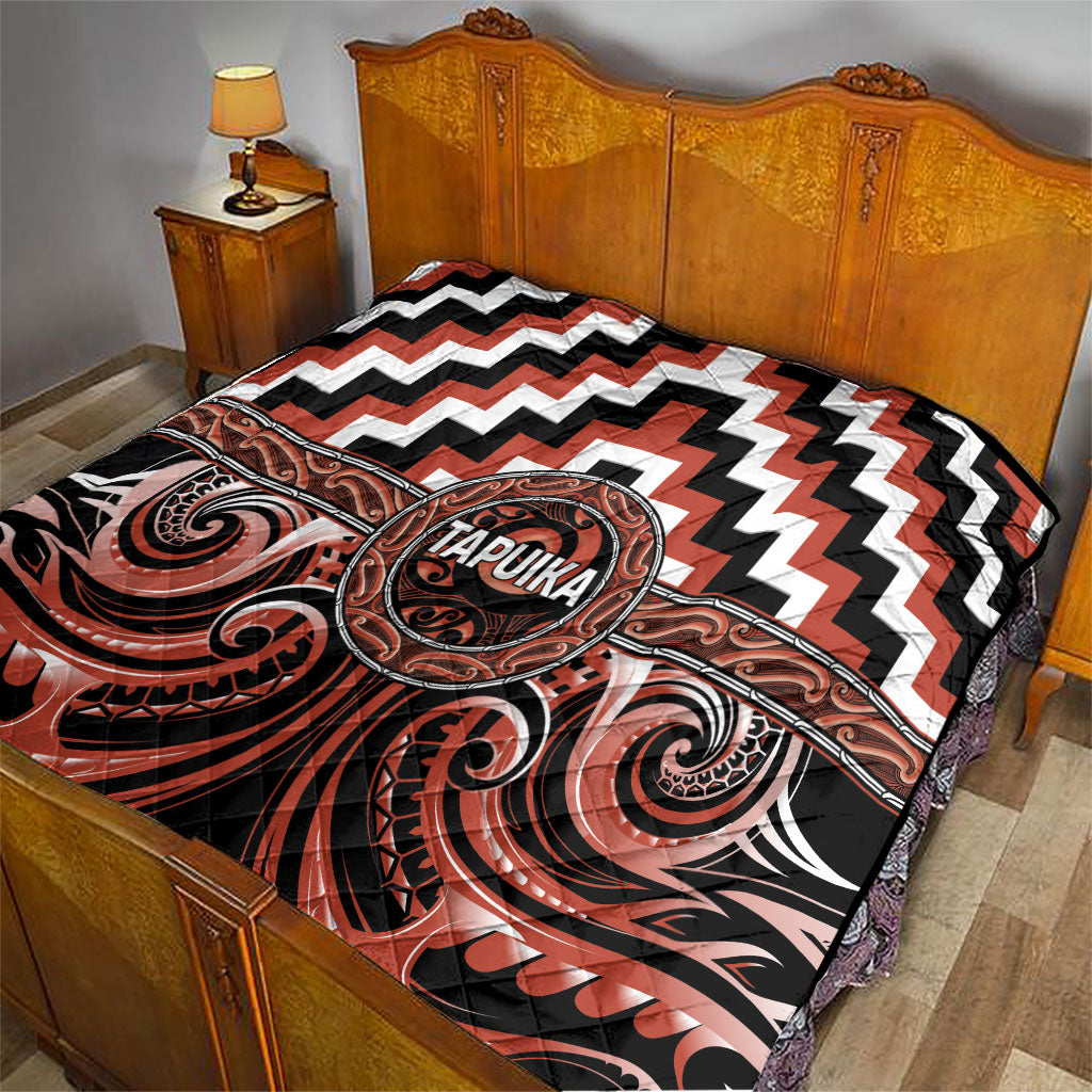 Aotearoa Tapuika Quilt Maori Iwi Poutama Puhoro Tattoo