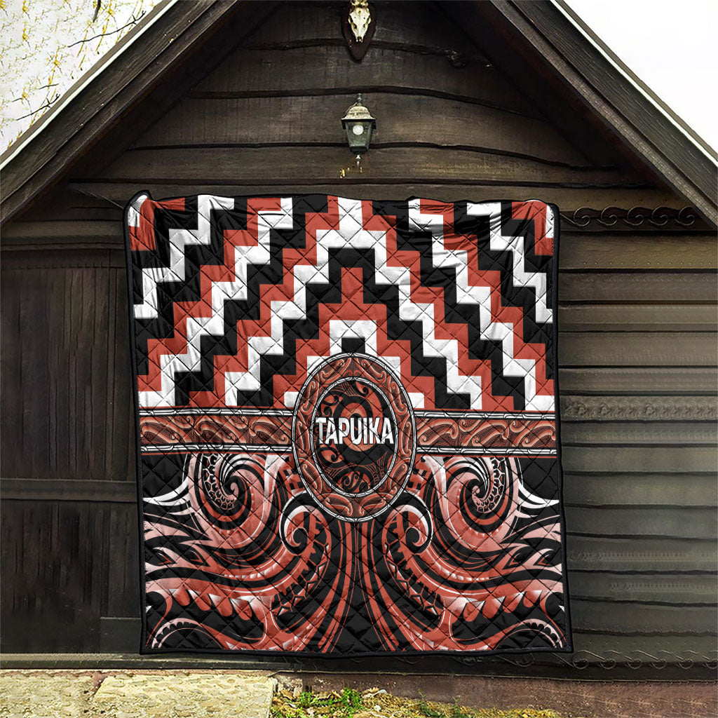 Aotearoa Tapuika Quilt Maori Iwi Poutama Puhoro Tattoo