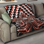 Aotearoa Tapuika Quilt Maori Iwi Poutama Puhoro Tattoo