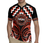 Aotearoa Tapuika Personalised Rugby Jersey Maori Iwi Poutama Puhoro Tattoo