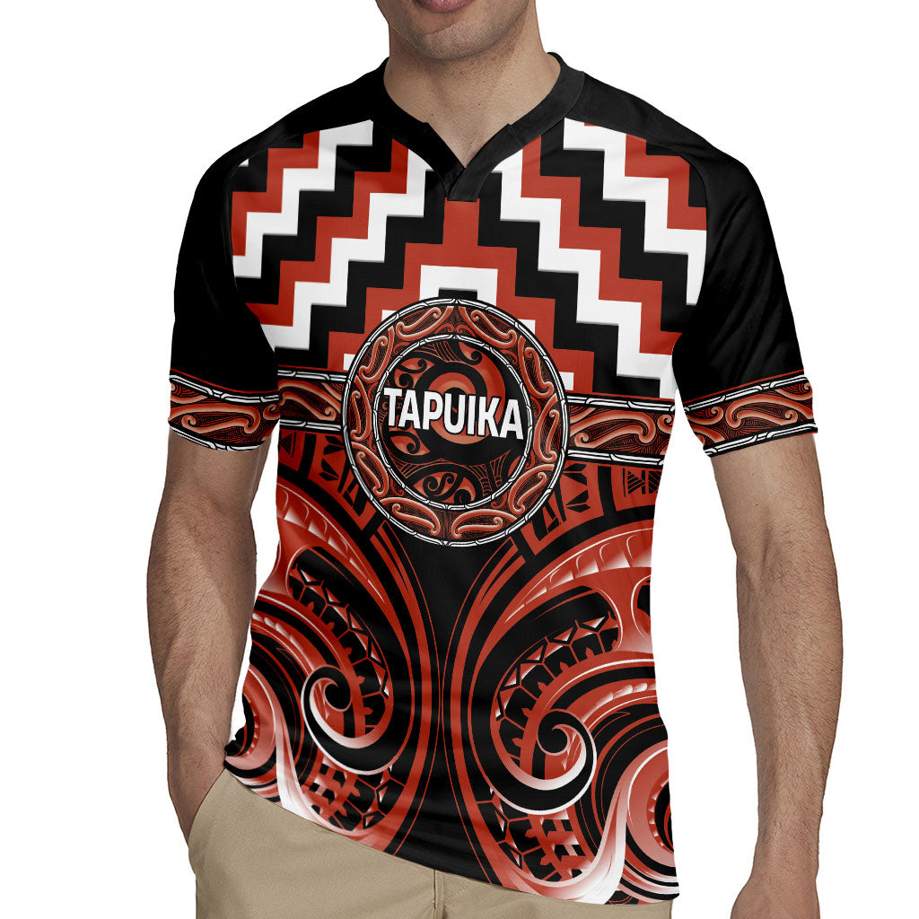 Aotearoa Tapuika Personalised Rugby Jersey Maori Iwi Poutama Puhoro Tattoo