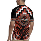 Aotearoa Tapuika Personalised Rugby Jersey Maori Iwi Poutama Puhoro Tattoo
