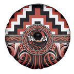 Aotearoa Tapuika Spare Tire Cover Maori Iwi Poutama Puhoro Tattoo