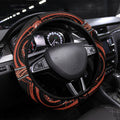 Aotearoa Tapuika Steering Wheel Cover Maori Iwi Poutama Puhoro Tattoo