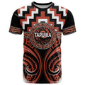 Aotearoa Tapuika Personalised T Shirt Maori Iwi Poutama Puhoro Tattoo