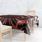 Aotearoa Tapuika Tablecloth Maori Iwi Poutama Puhoro Tattoo
