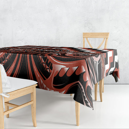 Aotearoa Tapuika Tablecloth Maori Iwi Poutama Puhoro Tattoo