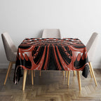 Aotearoa Tapuika Tablecloth Maori Iwi Poutama Puhoro Tattoo