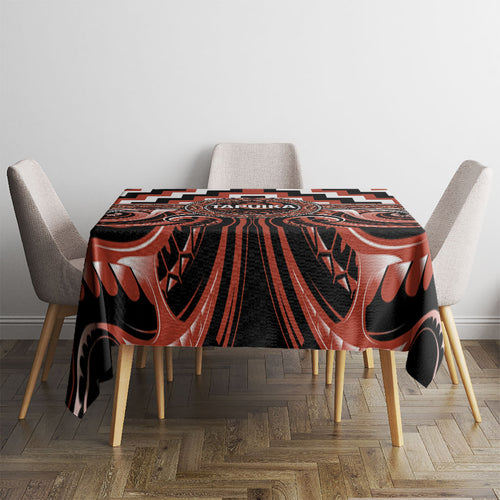 Aotearoa Tapuika Tablecloth Maori Iwi Poutama Puhoro Tattoo