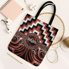 Aotearoa Tapuika Tote Bag Maori Iwi Poutama Puhoro Tattoo