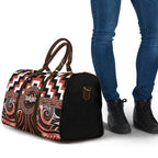 Aotearoa Tapuika Travel Bag Maori Iwi Poutama Puhoro Tattoo