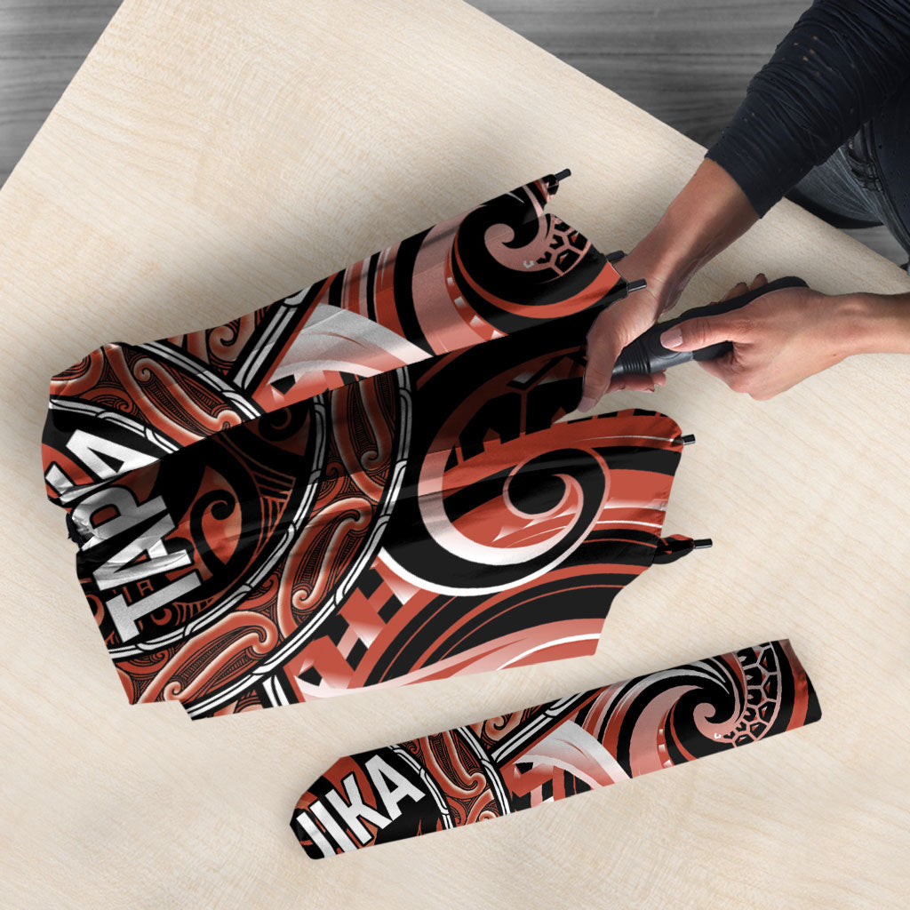 Aotearoa Tapuika Umbrella Maori Iwi Poutama Puhoro Tattoo