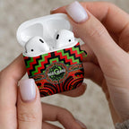 Aotearoa Ngati Maru AirPods Case Maori Iwi Poutama Puhoro Tattoo