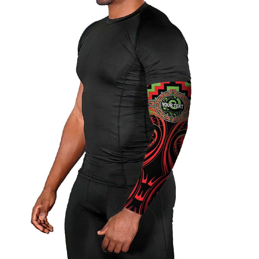 Aotearoa Ngati Maru Personalised Arm Sleeves Maori Iwi Poutama Puhoro Tattoo