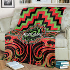 Aotearoa Ngati Maru Blanket Maori Iwi Poutama Puhoro Tattoo