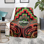 Aotearoa Ngati Maru Blanket Maori Iwi Poutama Puhoro Tattoo
