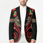Aotearoa Ngati Maru Personalised Blazer Maori Iwi Poutama Puhoro Tattoo