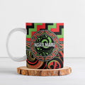 Aotearoa Ngati Maru Personalised Ceramic Mug Maori Iwi Poutama Puhoro Tattoo