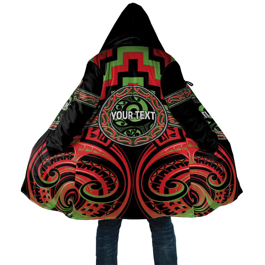 Aotearoa Ngati Maru Personalised Cloak Maori Iwi Poutama Puhoro Tattoo
