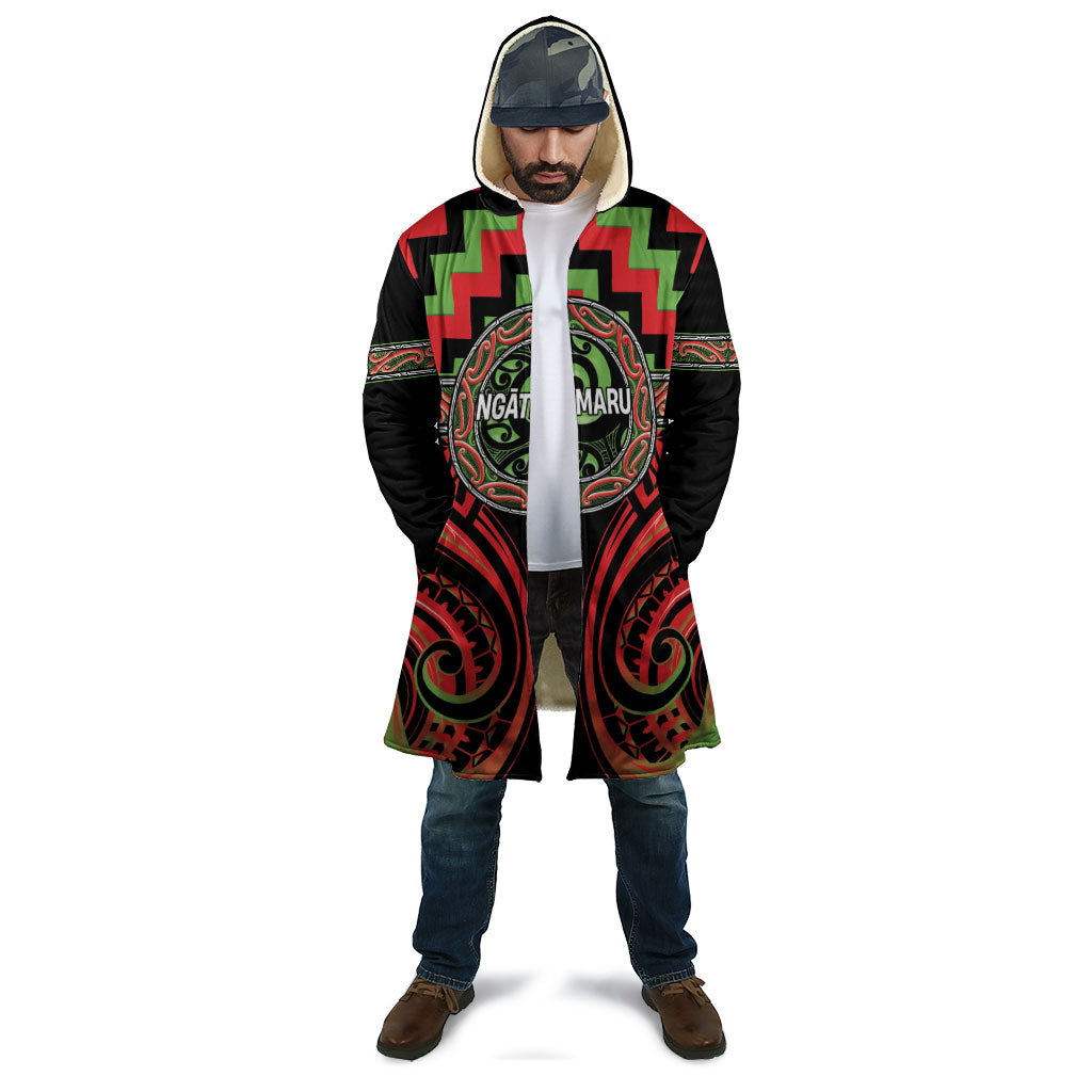 Aotearoa Ngati Maru Personalised Cloak Maori Iwi Poutama Puhoro Tattoo