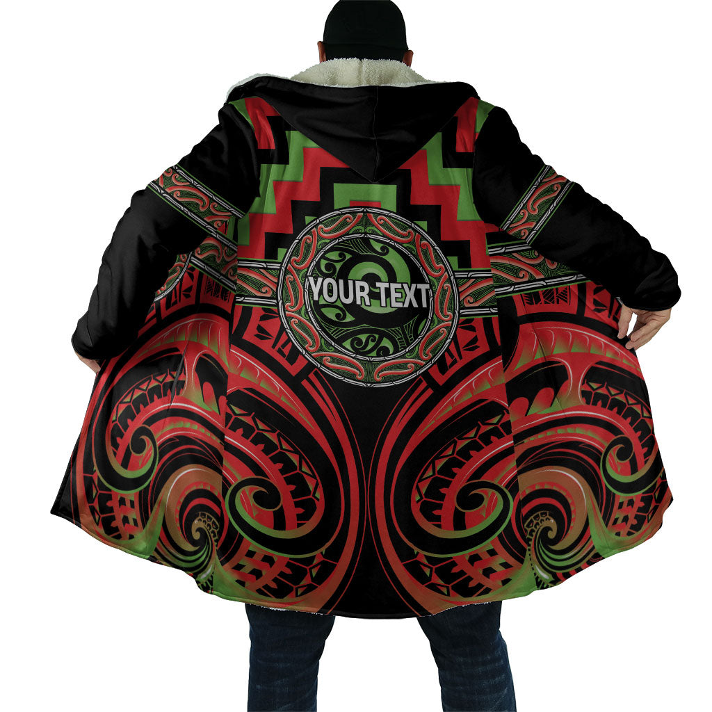 Aotearoa Ngati Maru Personalised Cloak Maori Iwi Poutama Puhoro Tattoo