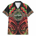 Aotearoa Ngati Maru Personalised Hawaiian Shirt Maori Iwi Poutama Puhoro Tattoo