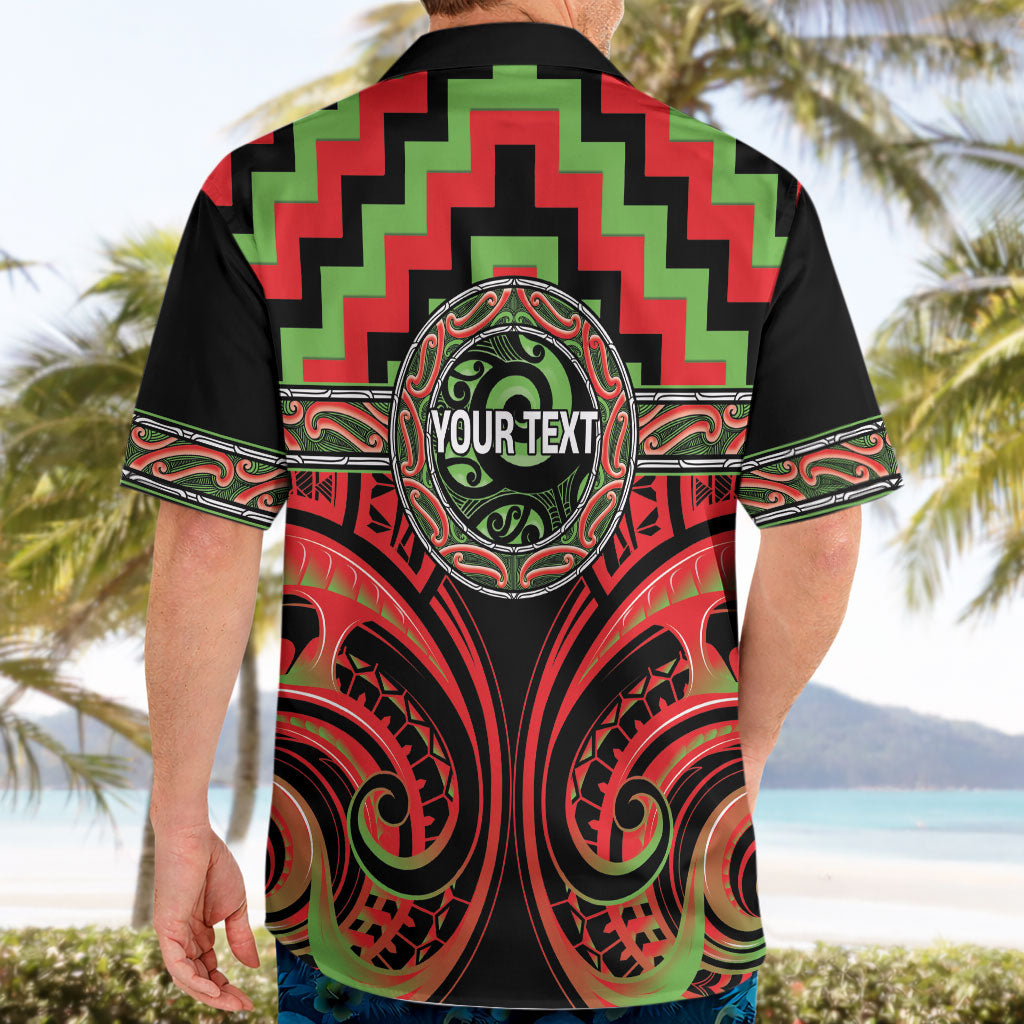 Aotearoa Ngati Maru Personalised Hawaiian Shirt Maori Iwi Poutama Puhoro Tattoo