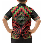 Aotearoa Ngati Maru Personalised Hawaiian Shirt Maori Iwi Poutama Puhoro Tattoo