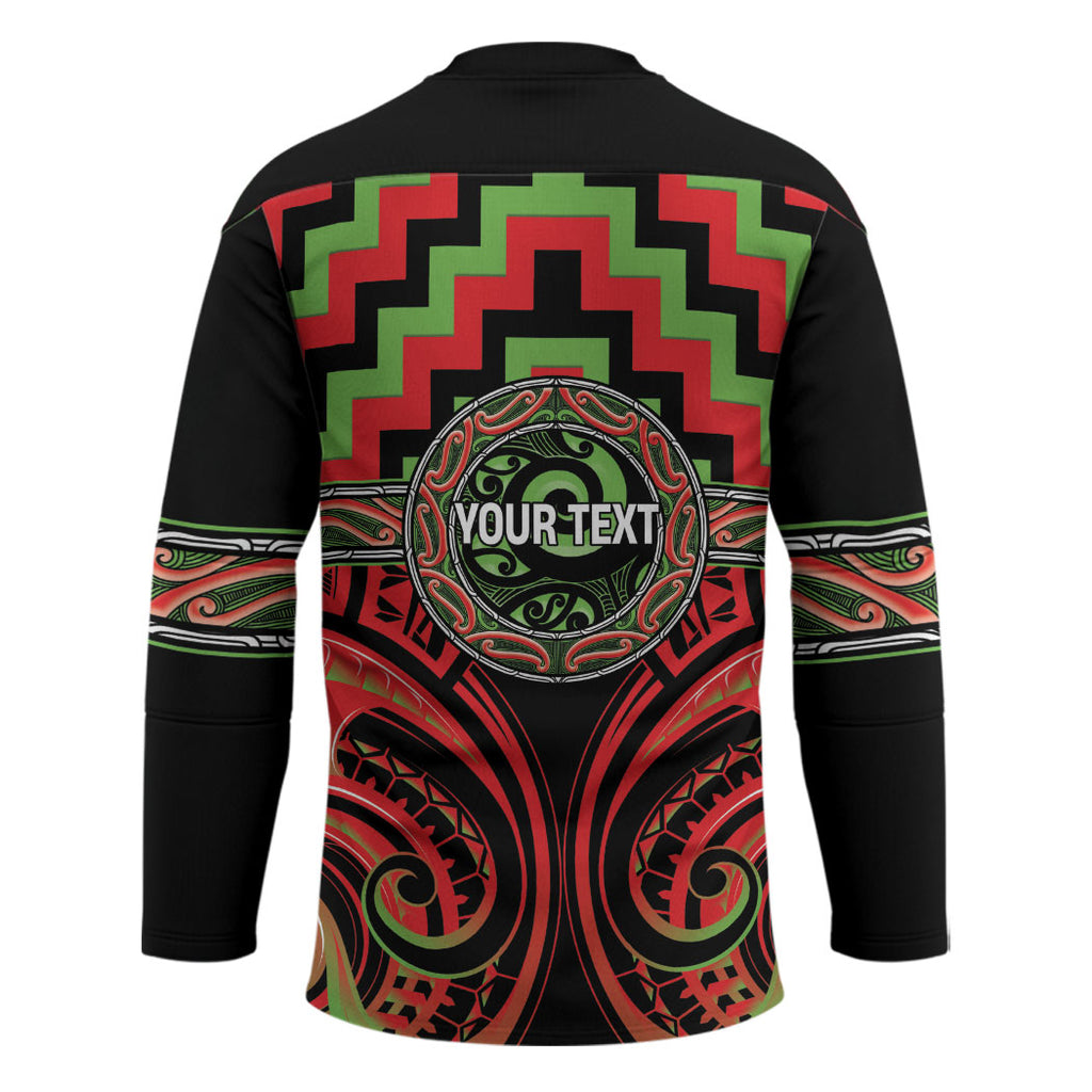 Aotearoa Ngati Maru Personalised Hockey Jersey Maori Iwi Poutama Puhoro Tattoo