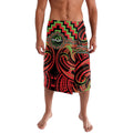 Aotearoa Ngati Maru Personalised Lavalava Maori Iwi Poutama Puhoro Tattoo