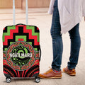 Aotearoa Ngati Maru Luggage Cover Maori Iwi Poutama Puhoro Tattoo