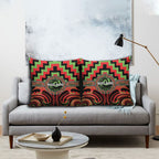 Aotearoa Ngati Maru Pillow Cover Maori Iwi Poutama Puhoro Tattoo