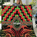 Aotearoa Ngati Maru Quilt Maori Iwi Poutama Puhoro Tattoo