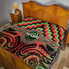 Aotearoa Ngati Maru Quilt Maori Iwi Poutama Puhoro Tattoo