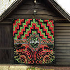 Aotearoa Ngati Maru Quilt Maori Iwi Poutama Puhoro Tattoo